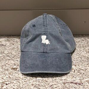 Navy Mineral Washed Baseball Cap